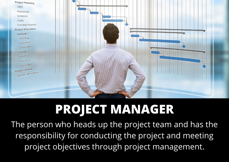 What does a Project Manager do? - dictionary definition