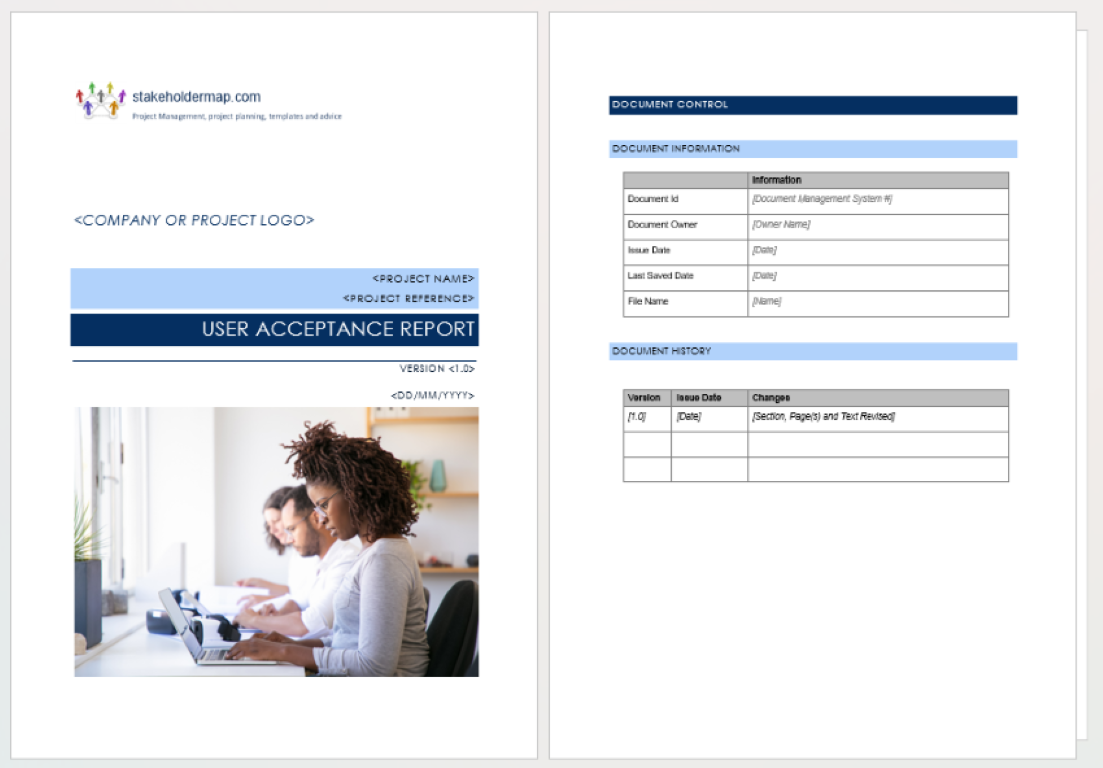 User Acceptance Report Template